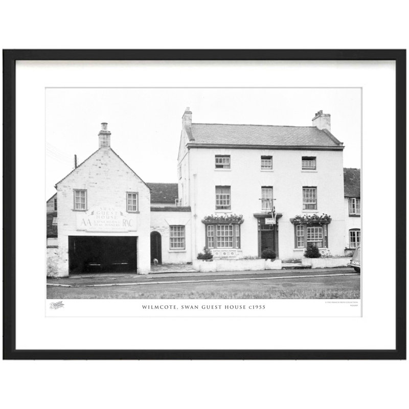 Wilmcote, Swan Guest House C1955 - Single Picture Frame Print, 28cm H x 36cm W x 2.3cm D