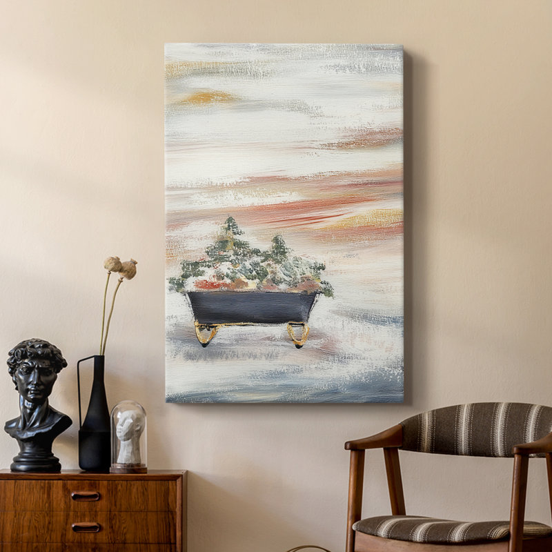 Art des Fêtes de Noël CCXLII - galerie Cavas sur mesure, H 18 po x l 12 po
