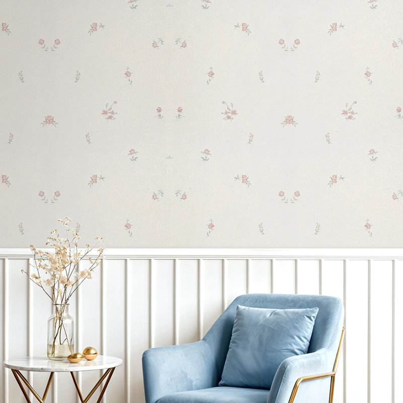 Non-Pasted Non-Woven 3D Embossed Wallpaper Roll