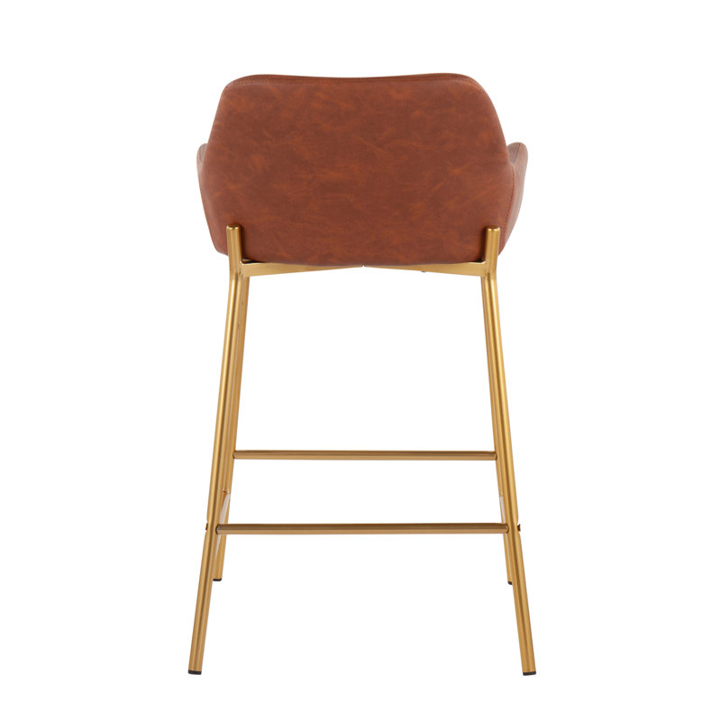Ensemble de 2 tabourets de comptoir Daniella