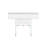 54'' L x 21'' W Stainless Steel Freestanding Service Sink with Faucet
