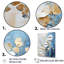 Beige et or florissant Flora Wonders III - plantes, art mural-220623557-220623556