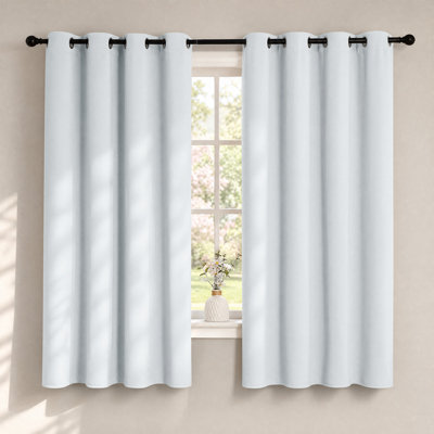 Blackout Curtains for Bedroom/Living Room Parkview Room Darkening Grommet Modern Drapes