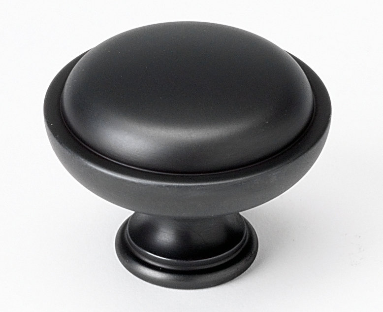 Poignée champignon, Bronze, H 1 po x l 1,25 po x P 1,25 po