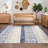Boho Rugs Washable Rugs for Bedroom Vintage Floral Area Rug Living Room Area Rug Non Slip Non Shedding Stain Resistant Low Pile Folding Floor Cover for Dining Room Nursery Entry-1576147921