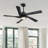 5 - ABS Blades Indoor Ceiling Fan with Light and Remote-1891802427-1891802425-1890680948