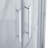 Monaco 36 In. W X 36 In. D X 75 In. H Round Brushed Nickel Shower Kit