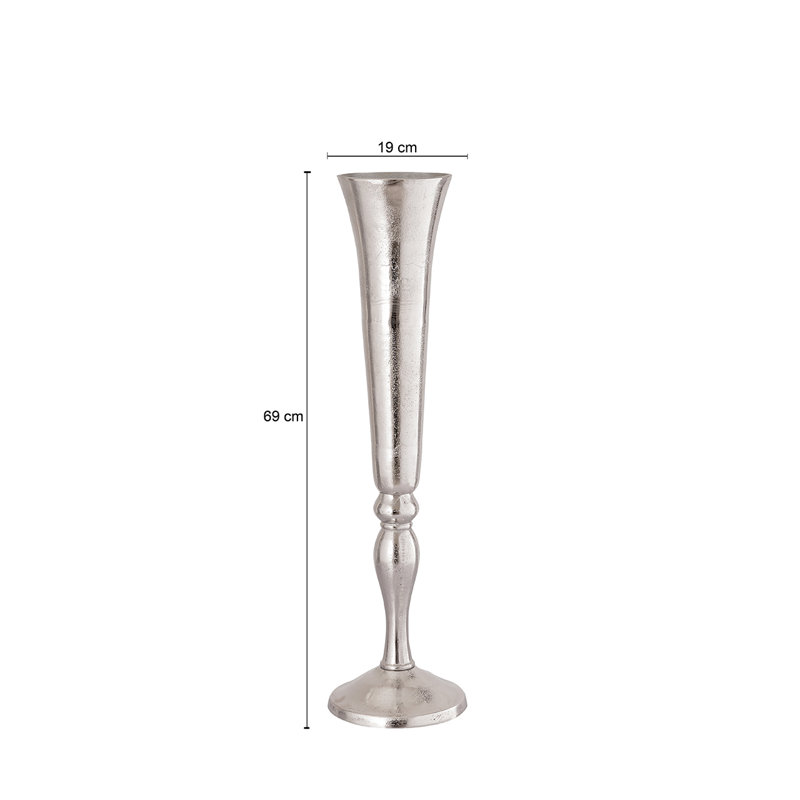 Newfields Handmade Glass Table Vase, 69cm H x 19cm W x 19cm D