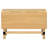 Farmhouse Wood Extendable Dining Table With Drop Leaf Rustic Design For 4-1377011710