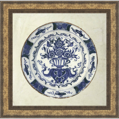 « embellied faïence vi », impression encadrée