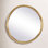 35" Stainless Steel Accent Mirror