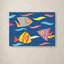 Hillers «Fish», impression sur toile tendue-21857924