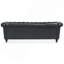 Canapé Chesterfield à accoudoirs roulés 84,65 po.-1840837519