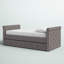Lit de jour simple avec lit gigogne-336063551