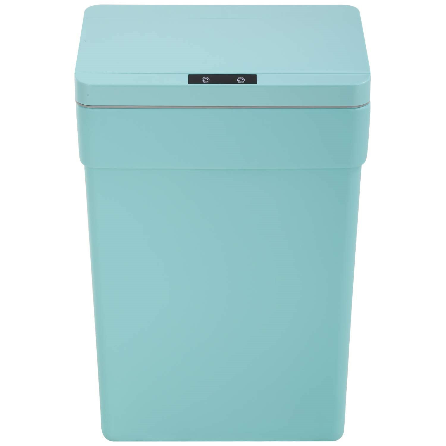 Rubbermaid Touch Top 13 Gallon Plastic Wastebasket Trash Can w/ Lid and  Liner Lock