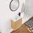 18.5'' Single Bathroom Floating Vanity with Resin Top-227447617