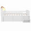 Lit mezzanine bas avec lumières DEL-545982823