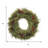 Pine and Pinecone Wreath 22"D