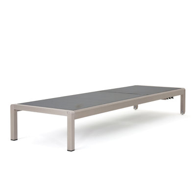 CAPE CORAL KD CHAISE PATIO LOUNGE OUTDOOR by Latitude Run