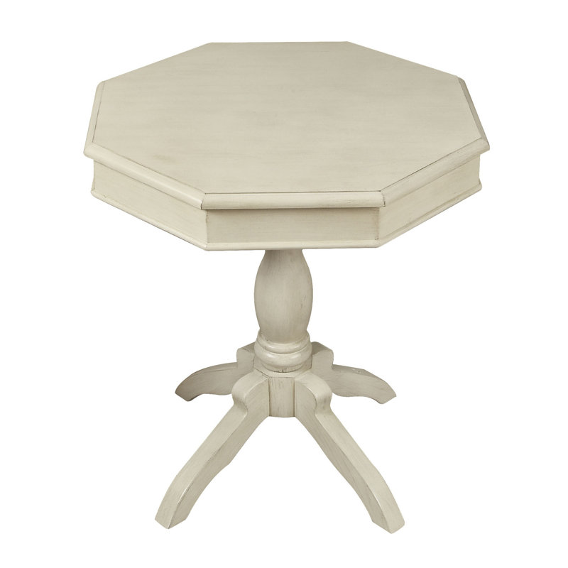 Mukai End Table, Antique White