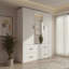 3 Door Glass Wardrobe