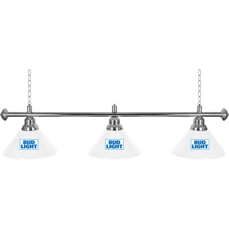 Bud Light 3 - Light Pool Table Lights Pendant