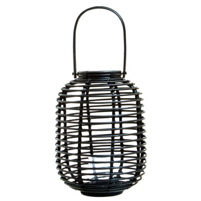 Bourbeau Wicker Tabletop Lantern
