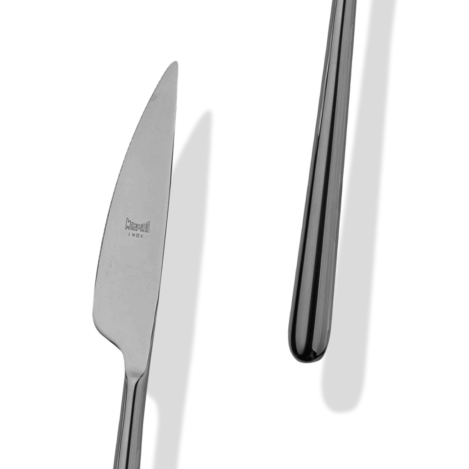 Linea Flatware Set - Service for 1, Black Gold