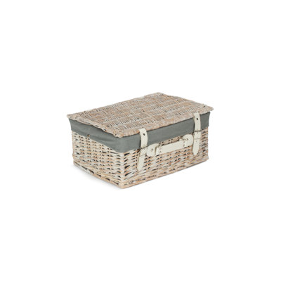 Wicker Basket with Lining