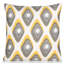 Loyd Ikat Square Throw Cushion Cover-1780563619