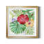 Fleurs tropicales - cadre photo, reproduction d'art-1132026348-1132026350