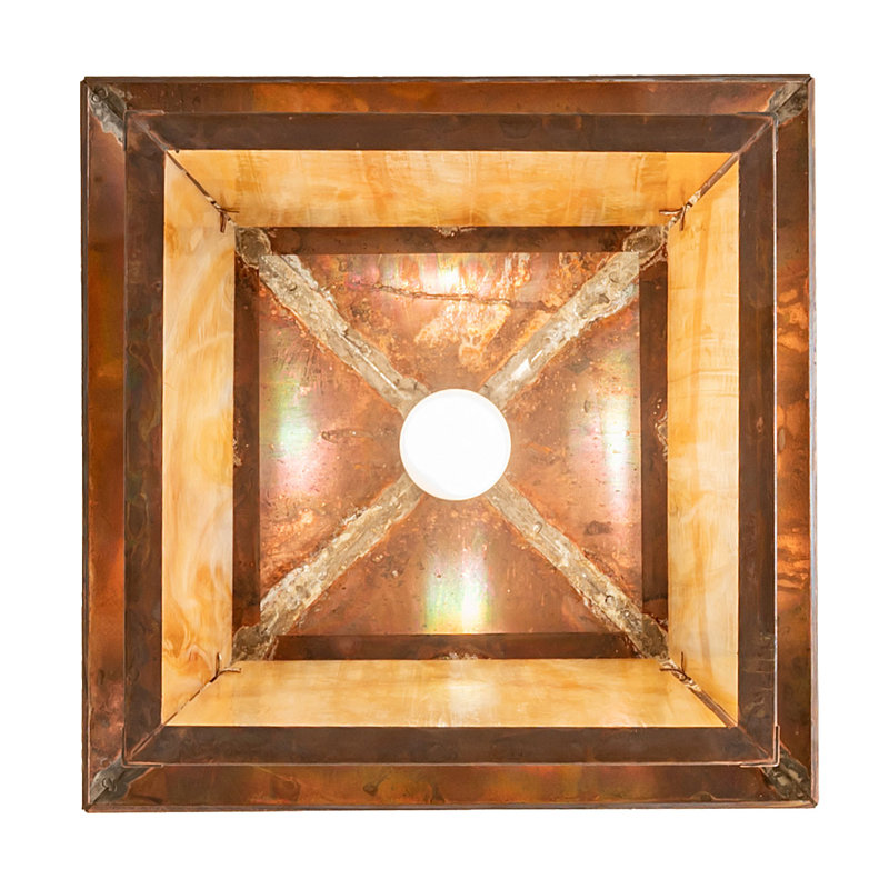 16" Square Stillwater Hill Top Pendant