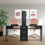 Ensemble de bureau à clous 71 po