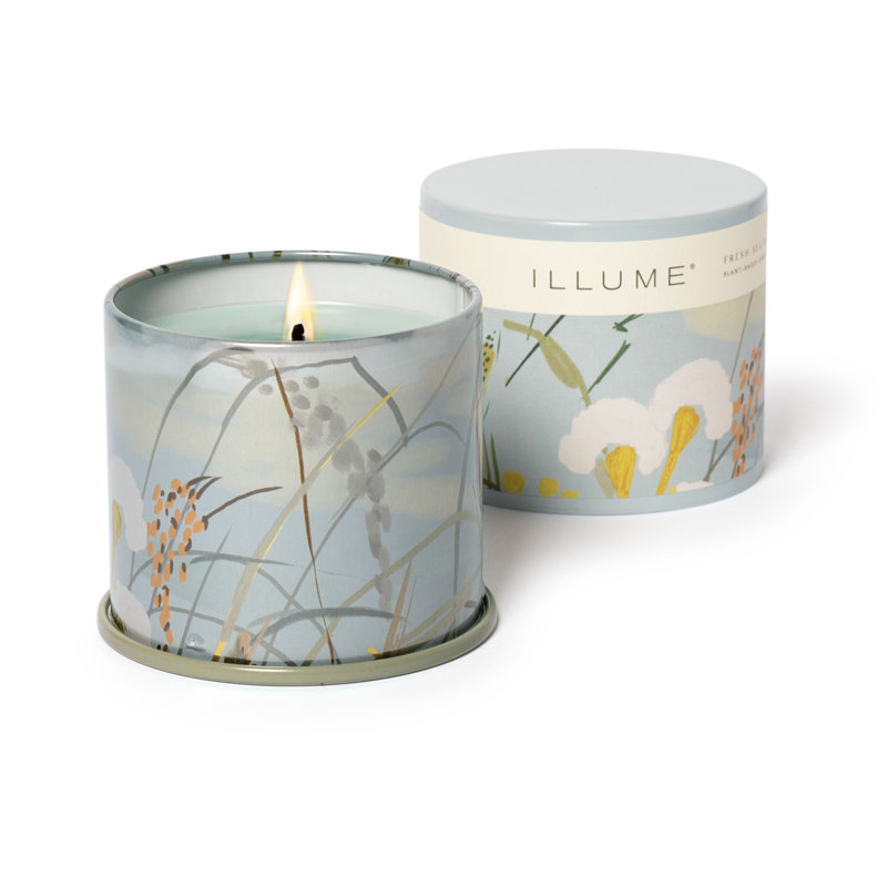 Fresh Sea Salt Matte Ceramic Scented Soy Candle