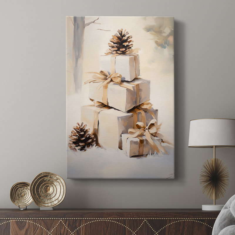 Art des Fêtes de Noël - série 2-XCI - galerie sur mesure, H 12 po x l 8 po