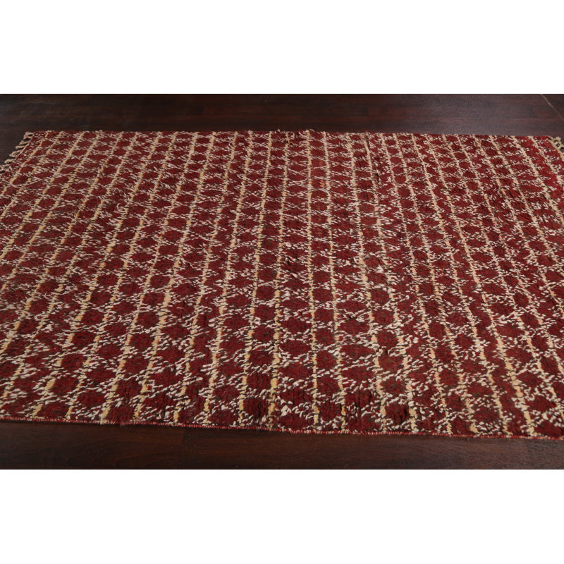 One-of-a-Kind Area Rug Red