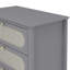 Arthen Rattan 4 Drawer Chest of Drawer-115334304