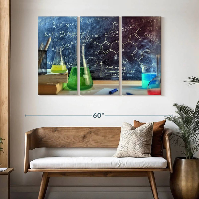 Keiri Chemistry Lesson, 32" H x 50" W