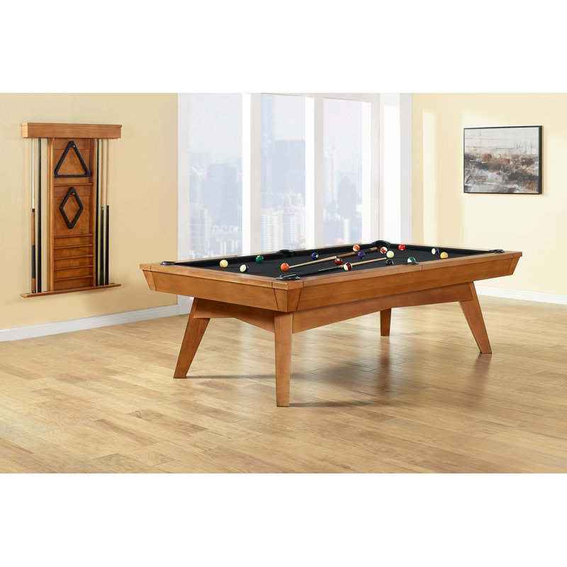 Copenhagen 8' Slate Pool Table with Professional Installation Included, No, Academy Blue