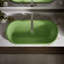Iron Plains 33 In. Oval Drop-In / Undermount / Vessel Bathroom Sink-492942488