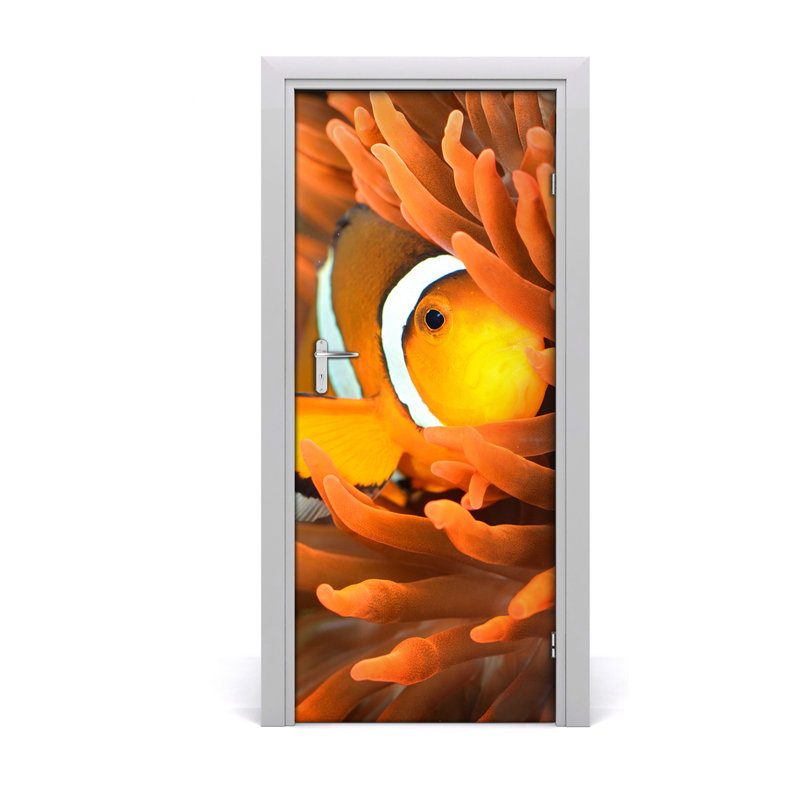 Nauti Fish Door Decal
