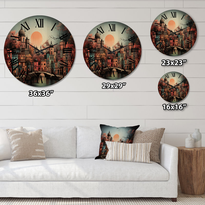 Horloge murale Krey, Moyenne