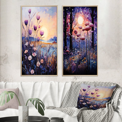 «Purple Thistle Symphony», 2 pièces