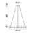 Netto 12 - Light Dimmable LED Chandelier