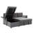 77.6” Reversible Sectional Sleeper Sofa-1883155776