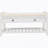Shoe Rack With Cushioned Seat And Drawers, Multipurpose Entryway Storage Bench (White)-1654715733