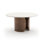 Fleur Round Stone Dining Table