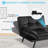 Oppelo 71'' Upholstered Convertible Sofa, Twin Sleeper Sofa Bed-2009684013