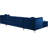 Graham 132" Wide Velvet Symmetrical Modular Sofa & Chaise-755935439