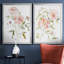 Carnet de croquis «Cottage Rose I», ensemble de 2 reproductions d'art-1218366496-1218366506-1218366504
